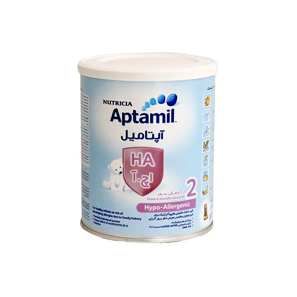 شیر خشک آپتامیل اچ آ ۲ نوتریشیا از ۶ ماهگی به بعد ۴۰۰ گرم