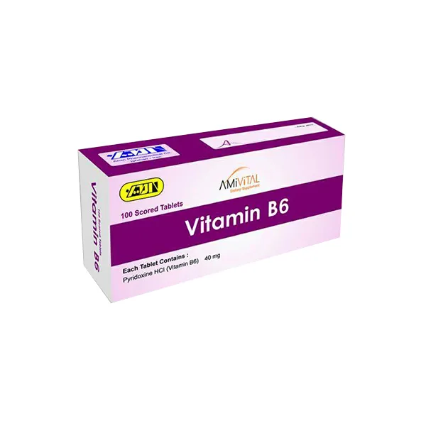 قرص ویتامین B6 امی ویتال 100 عدد